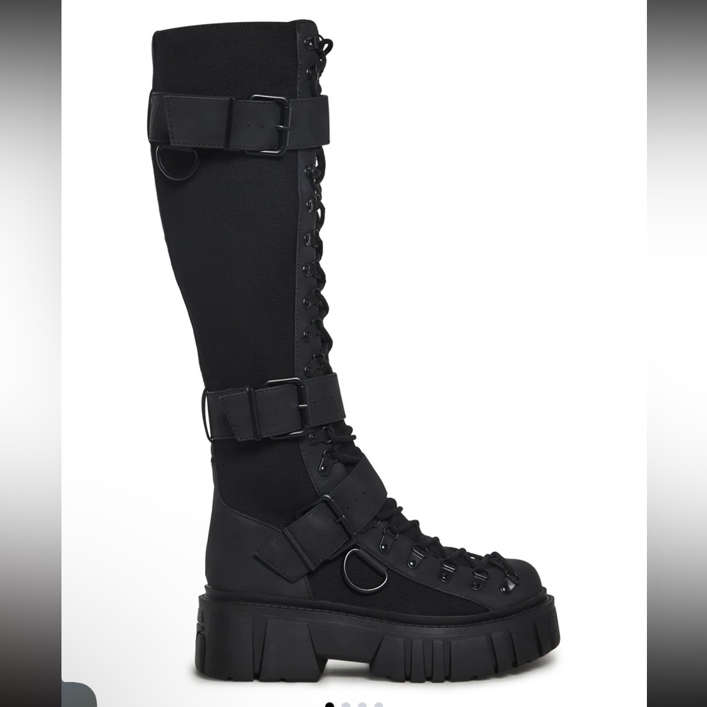 Club Exx Low Traitor Knee high Boots - Picture 4 of 5